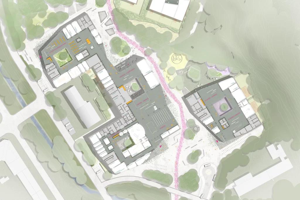 Gesamtschule Nord+ Grundriss EG