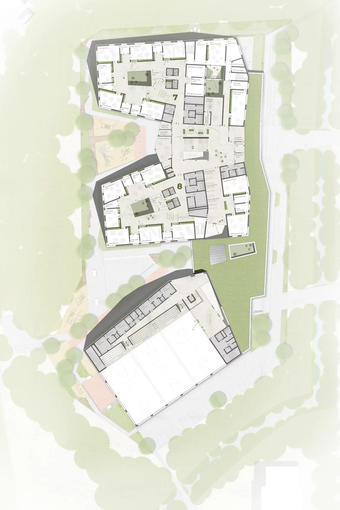 Marion-Doenhoff-Schule Grundriss OG